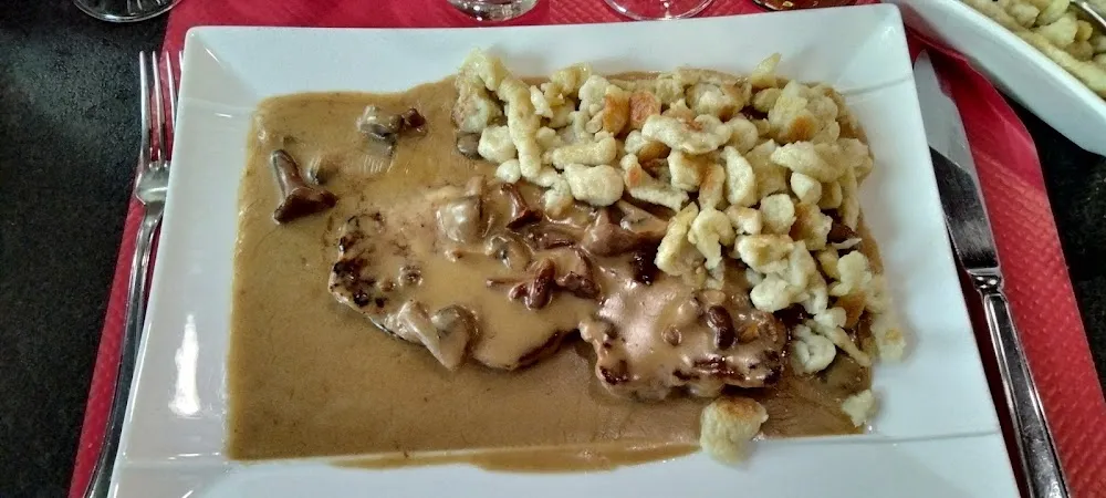 Escalope de Veau Sauce Champignons